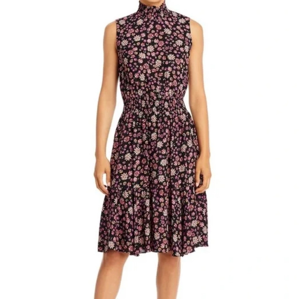 Nanette Lepore high neck floral dress